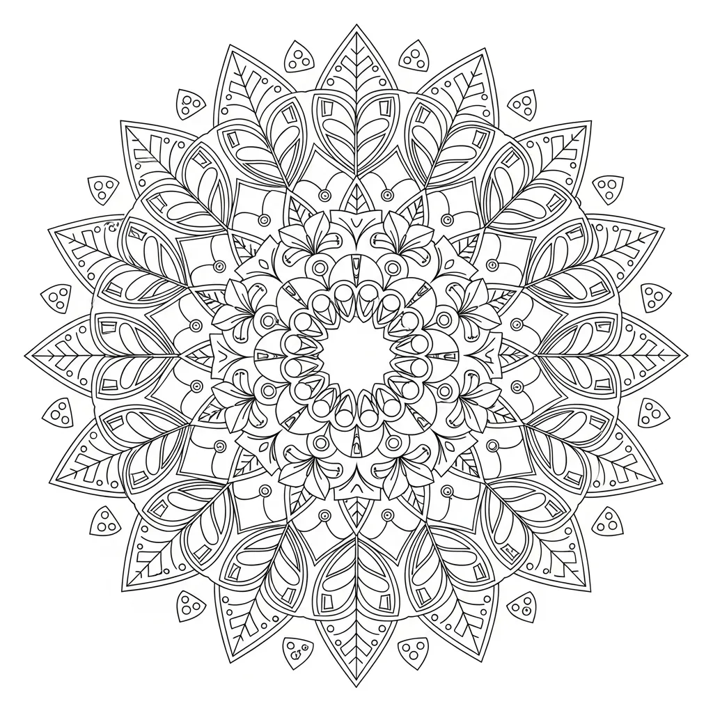 Modèle à colorier
