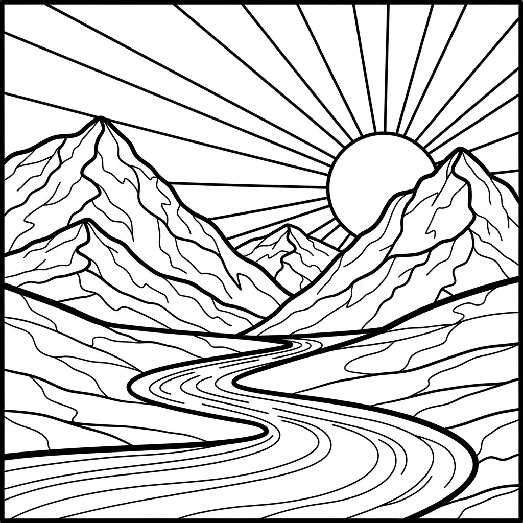 Modèle à colorier