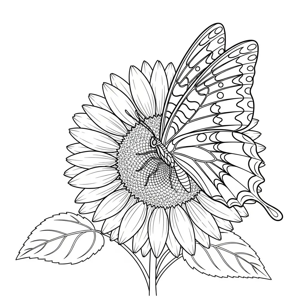 Modèle à colorier