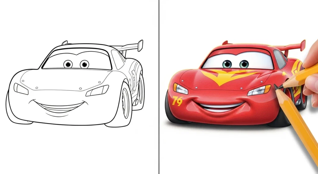 Coloriage Cars Coloriage