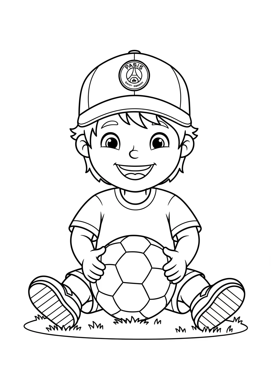 Jeune footballeur du PSG
