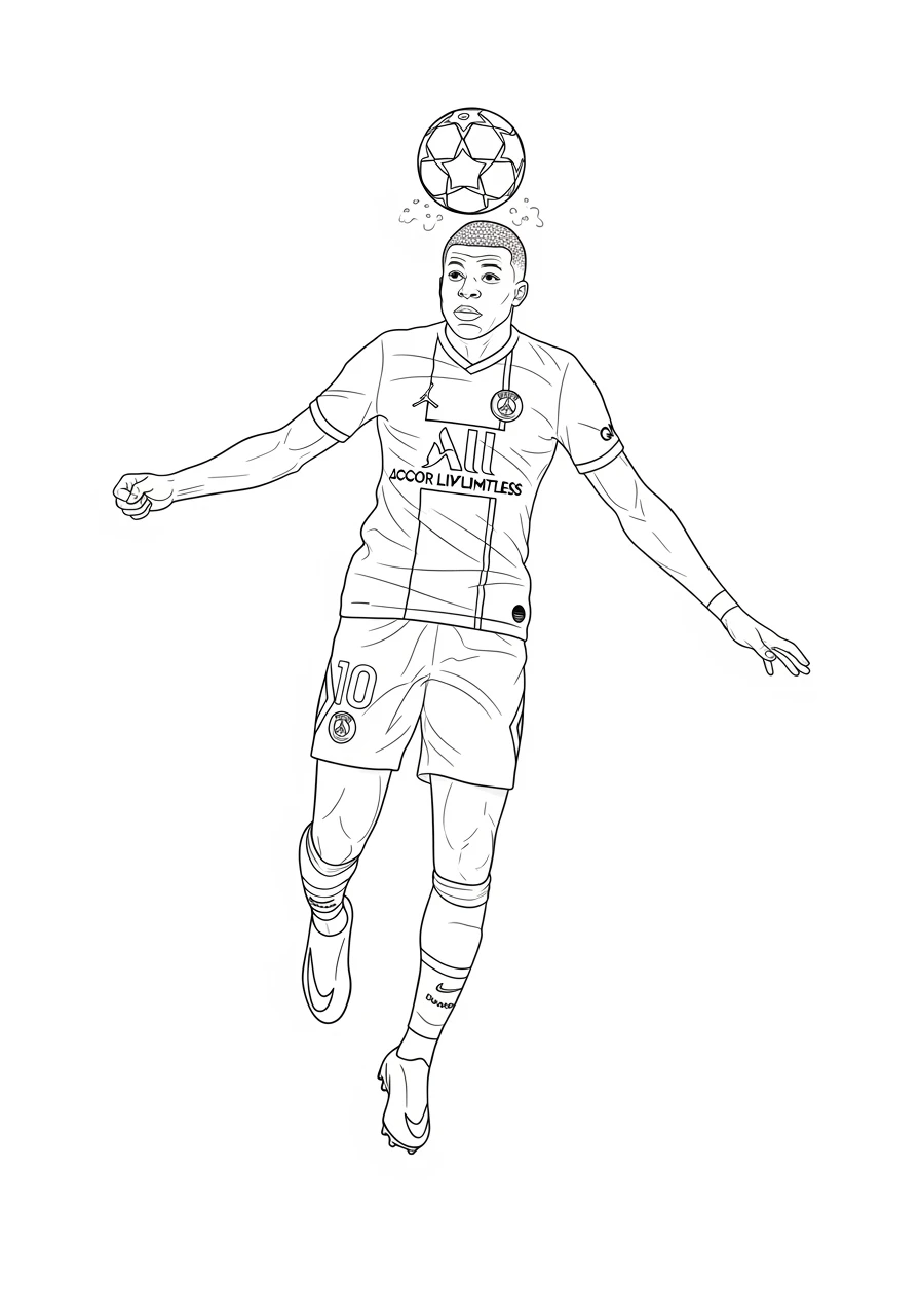 Tête d'un joueur du PSG