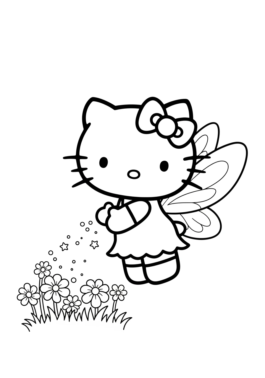 Hello Kitty fée magique