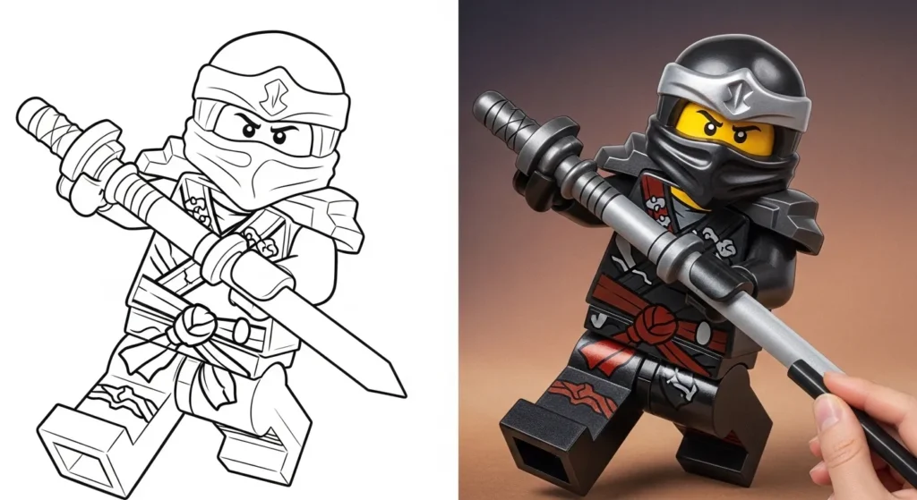 Coloriage Ninjago Coloriage