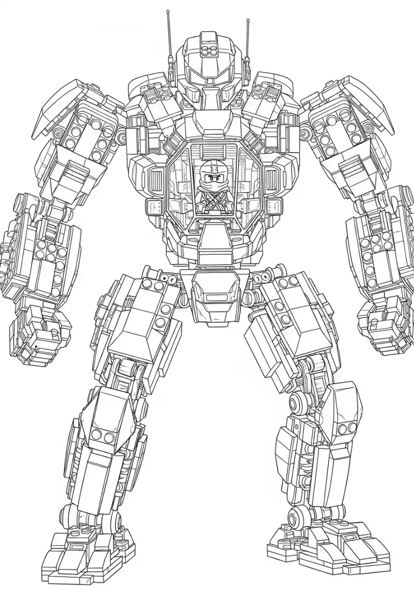 Le robot géant de Zane