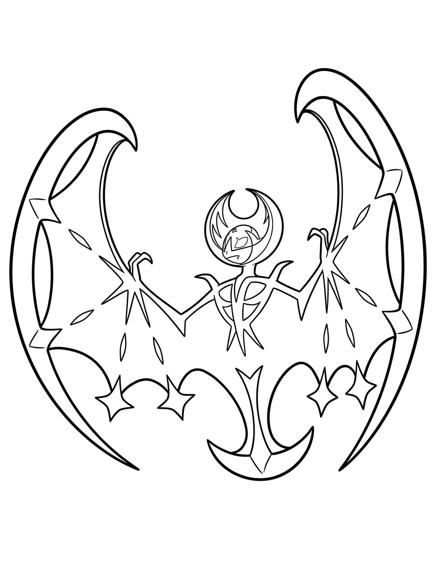 Lunala le Pokémon légendaire
