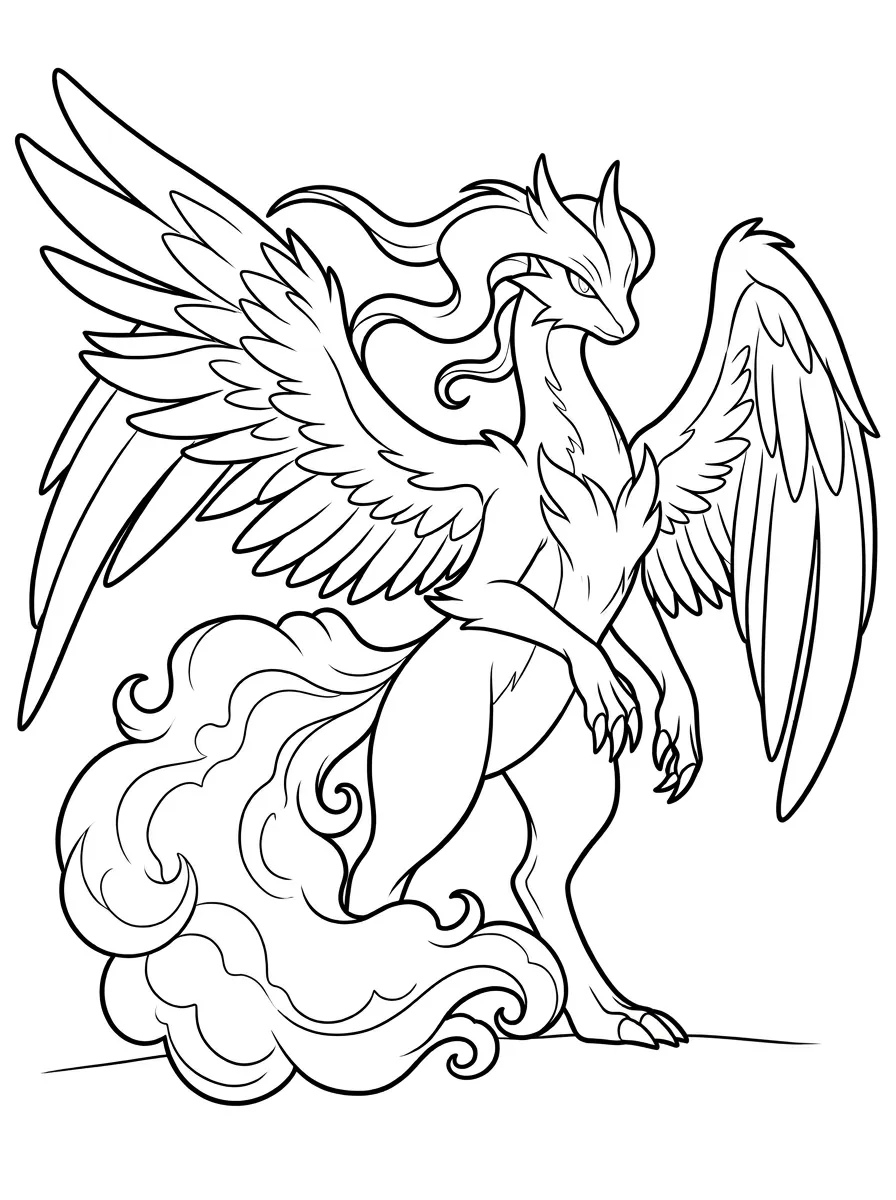 Reshiram aux grandes ailes
