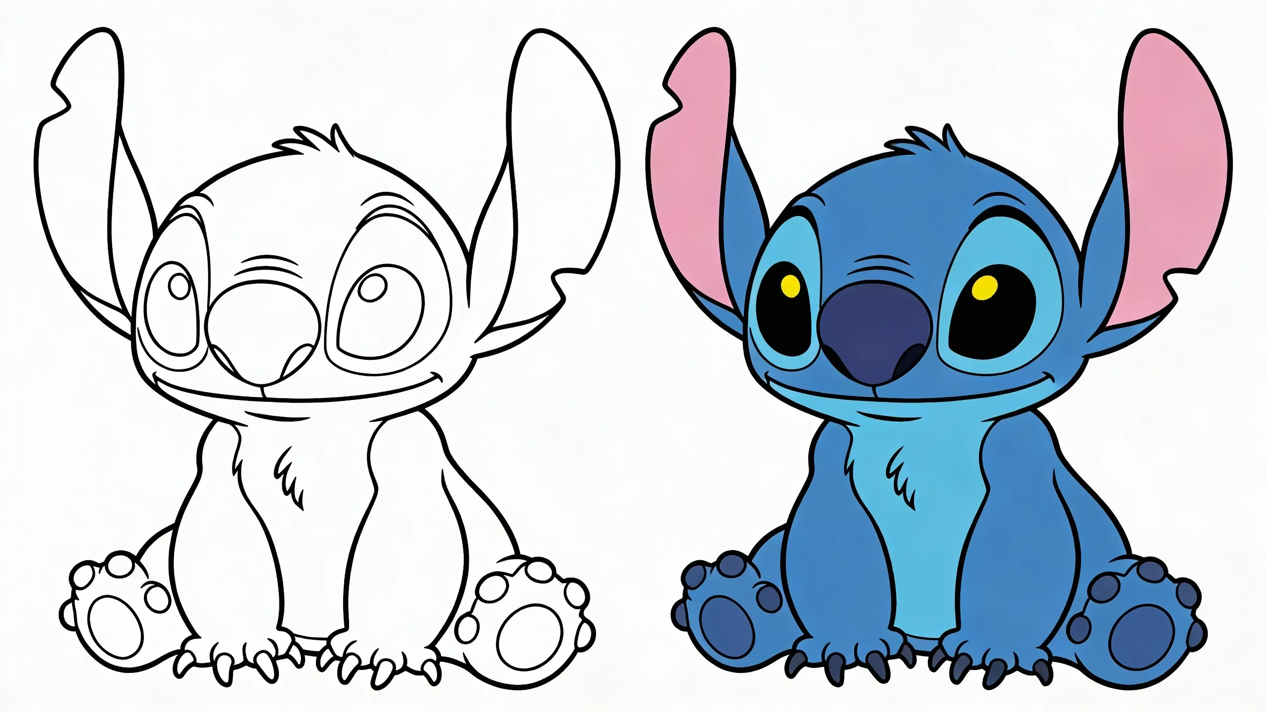 stitch coloriage