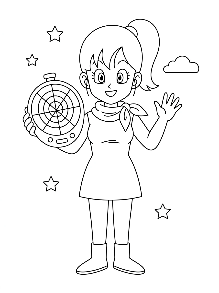 Bulma et le Dragon Radar